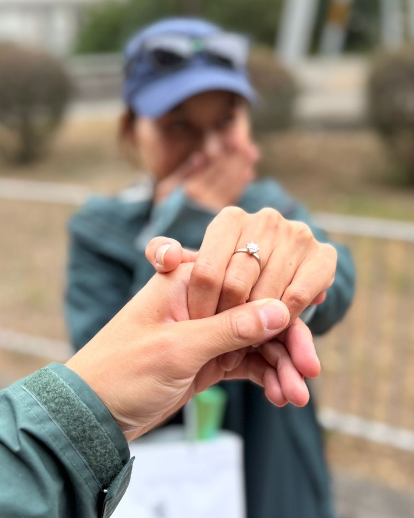 Sunrise proposal story with a handmade engagement ring