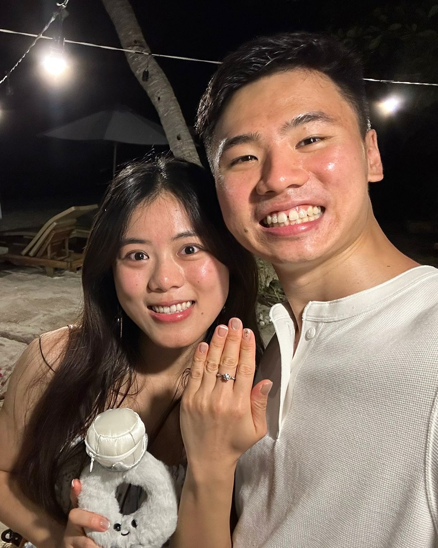 A handmade engagement ring from the United Kingdom proposal story